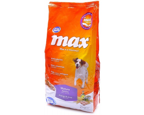 Total Max (Бразилия) Для собак старше 7 лет курица и рис (Max Mature Adult Dogs SR)